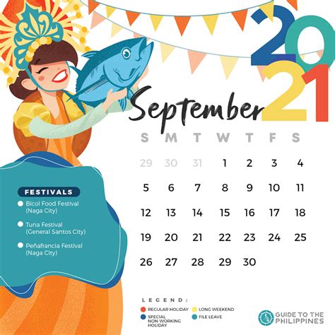 september 2021 holidays philippines